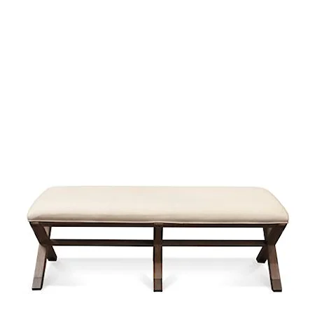 50-Inch Upholstered Bed Bench