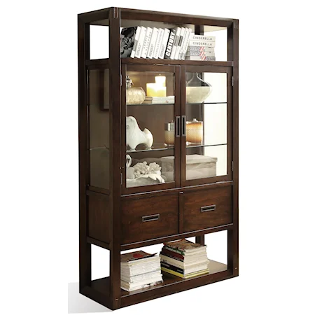 China Cabinet w/ Glass Doors