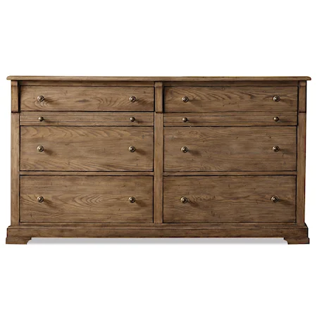 6 Drawer Dresser w/ Cedar Veneers