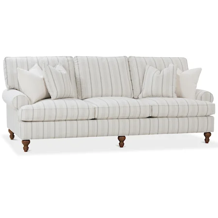 Traditional Three Seat Sofa