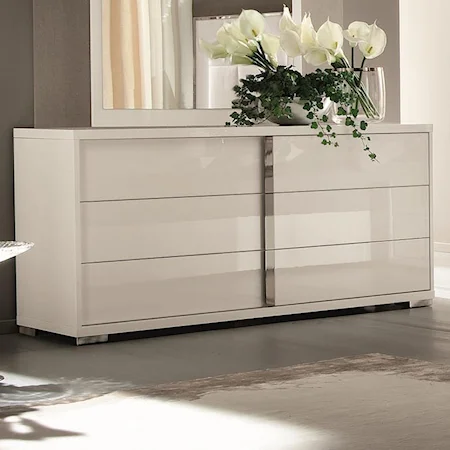 Contemporary Three Drawer Dresser