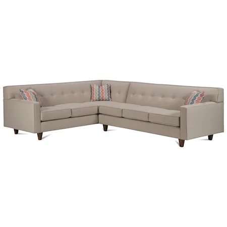 Corner Sectional with Tufted Back