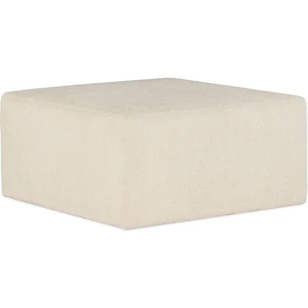 Contemporary 40" Square Ottoman