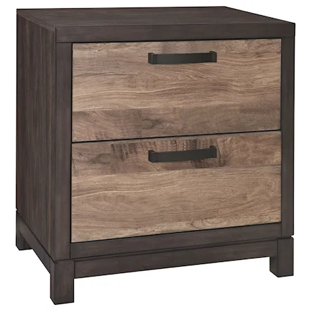 Contemporary Youth Nightstand with USB Ports