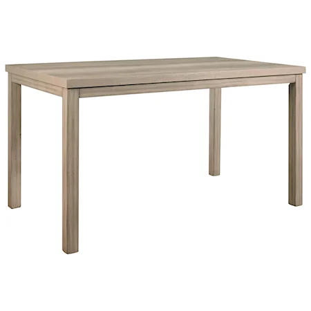 Casual 6-Seat Counter Height Table