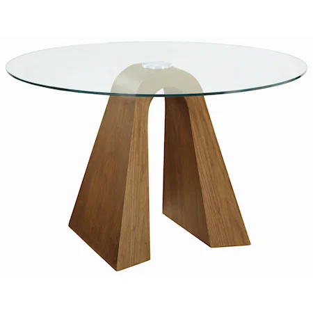 Sculptural Round Dining Table