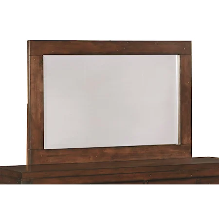 Dresser Mirror with Wood Frame