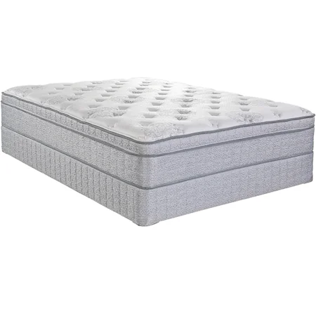Twin Euro Top Firm Mattress and Foundation