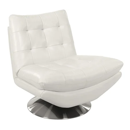 Armless Swivel Chair