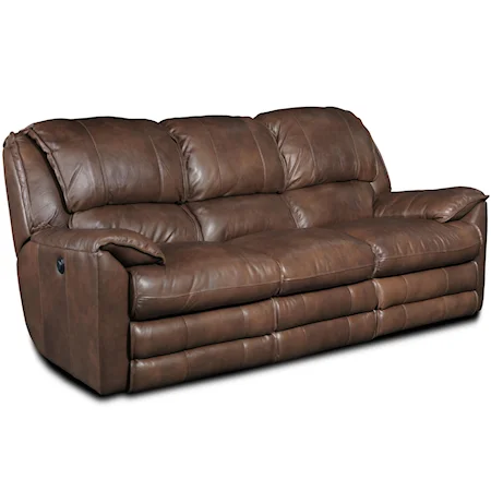 Casual Power Motion Sofa with Pillow Top Arms