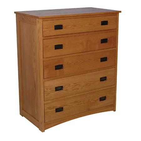 Prairie Mission 5-Drawer Chest