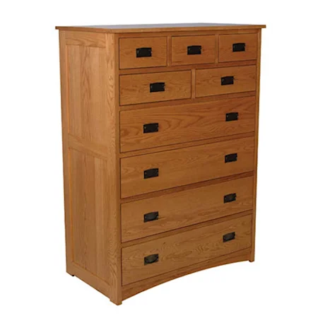 Prairie Mission 9-Drawer Chest