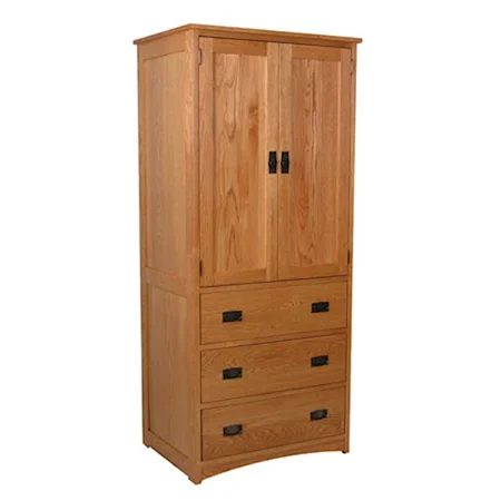 Prairie Mission TV Armoire