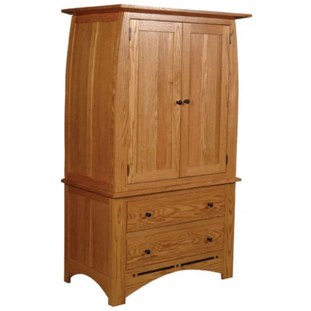 Tall Armoire on Chest