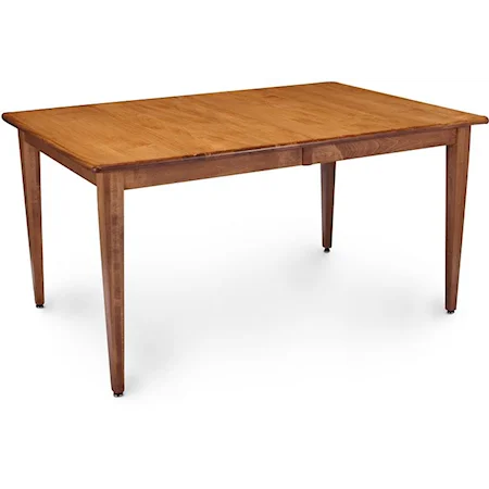 Solid Wood Leg Table