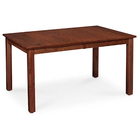 Sheffield Leg Table in Bourbon Finish