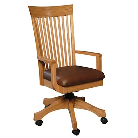 Shaker 5-Slot Desk Chair