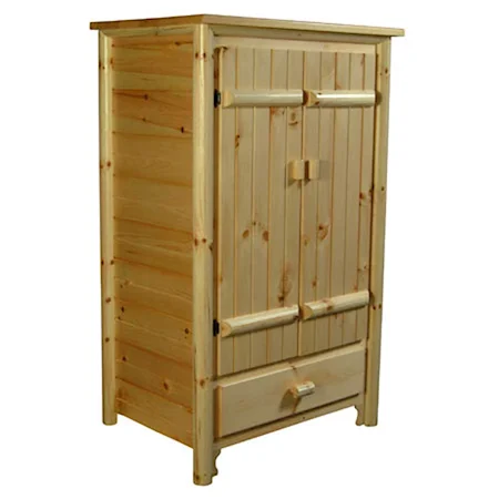 Log 1-Drawer Chifforobe