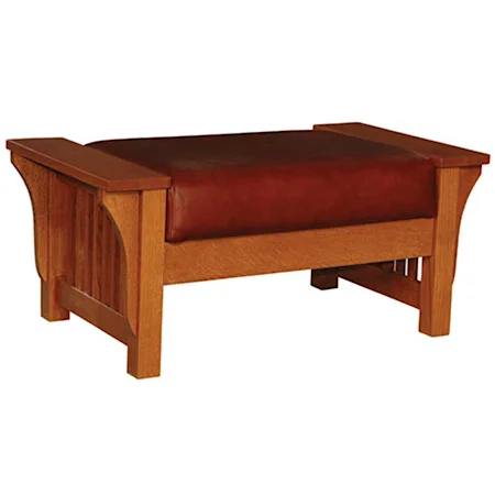 Prairie Mission Lounge Ottoman