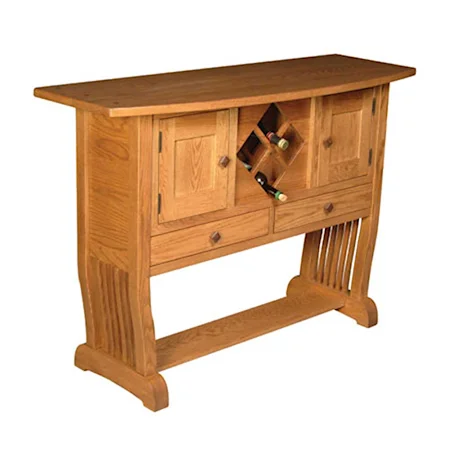 Royal Mission Sideboard Wine Rack