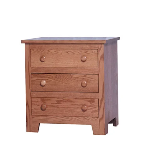 Shaker Bedside Chest