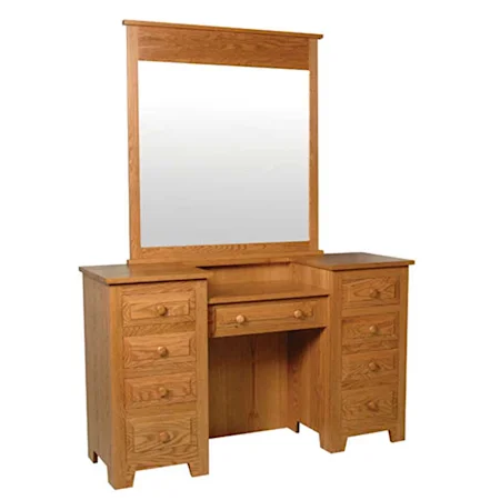 Homestead Vanity Dresser and Center Mirror