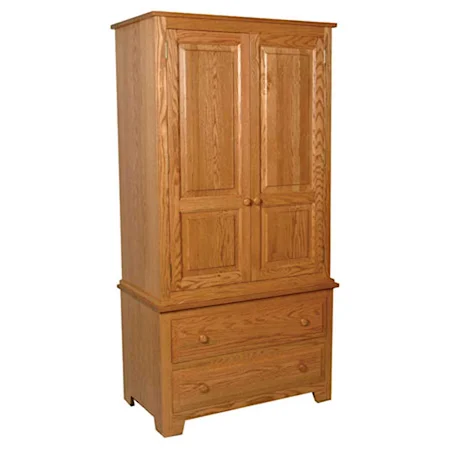 Tall Armoire on Chest