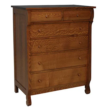 Empire 6 Drawer Chest