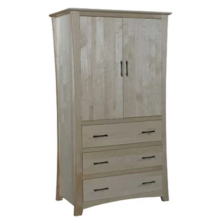 Loft 3-Drawer Wardrode