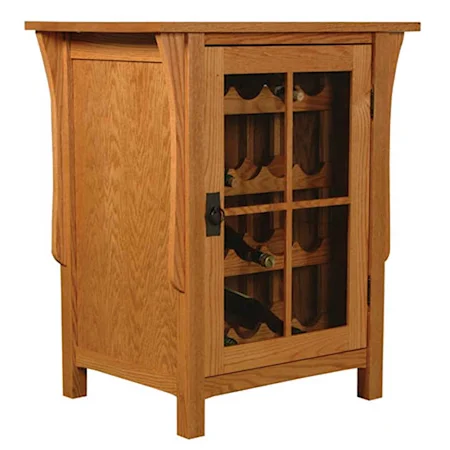 Prairie Mission Wine Cabinet