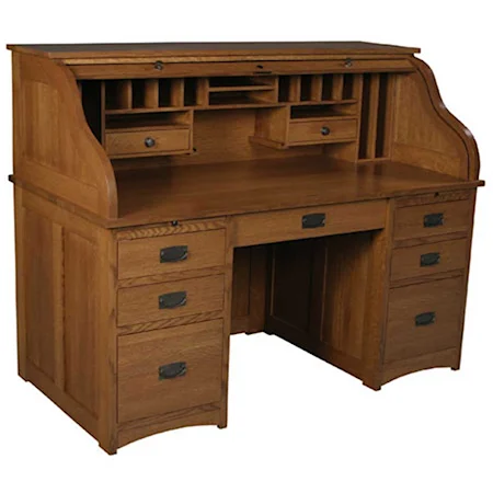 Prairie Mission Rolltop Desk