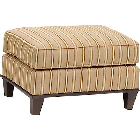 Upholstered Top Ottoman