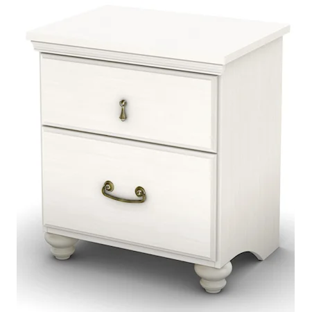 Two Drawer Nightstand