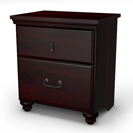 Two Drawer Nightstand