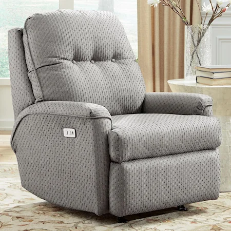 Power Headrest Rocker Recliner