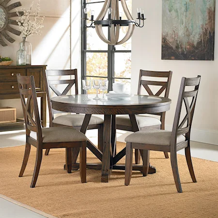 Rustic Table and Chair Set