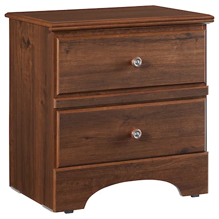 Mission Two Drawer Nightstand