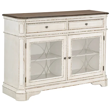 Relaxed Vintage 2-Door and 2-Drawer Buffet