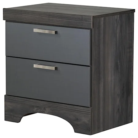 Two Drawer Nightstand