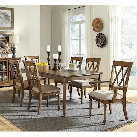 7 Piece Rectangular Dining Set