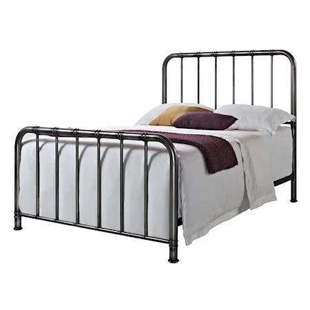Full Metal Bed with Tubular Steel