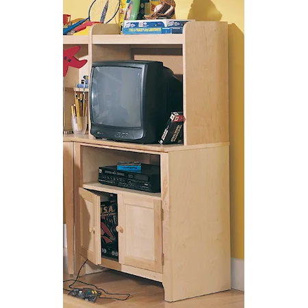 Entertainment Unit With Hutch