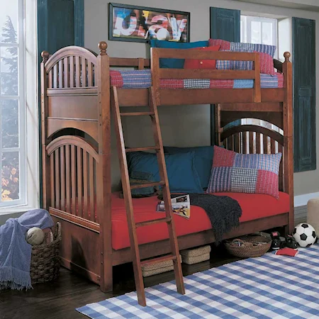 Serenity Twin Over Twin Bunk Bed