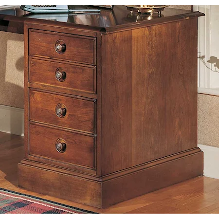 Two Drawers and One File Cabinet