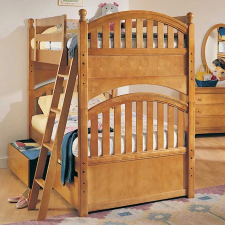 Twin-Over-Twin Bunk Bed