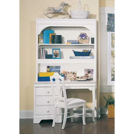 44" Student Desk and Hutch