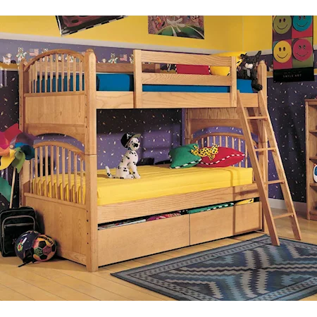 Twin-Over-Twin Bunk Bed