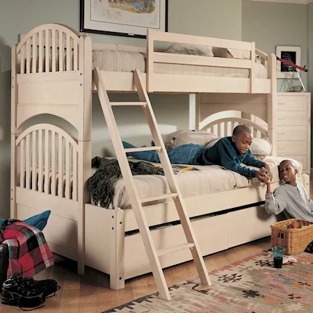 Twin-Over-Full Bunk Bed