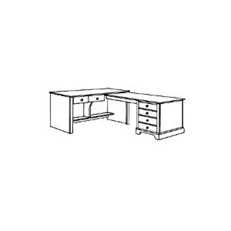 L-Configured Desk