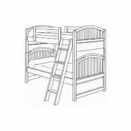 Twin-Over-Twin Bunk Bed